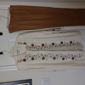 2 piece pant suit
